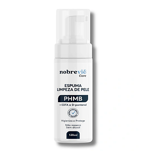 Espuma Facial Phmb Limpeza Pele Nobrevie Care 120ml