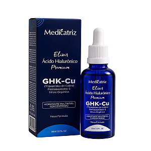 Sérum Ácido Hialurônico GHK Cu 30ml Medicatriz