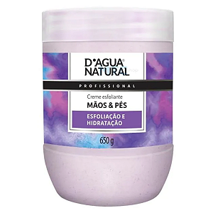 Creme Esfoliante Mãos E Pés D'Agua Natural