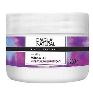Parafina Mãos e Pés 260g D'Agua Natural