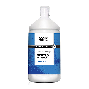 Óleo Massagem Neutro Sem Perfume D'Agua Natural 1L