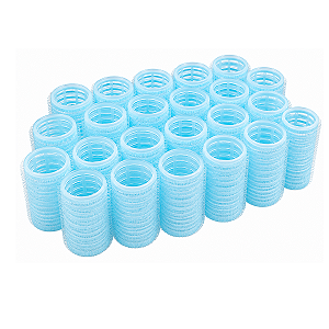 23 Bobs Azul com Velcro 7cmx3cm