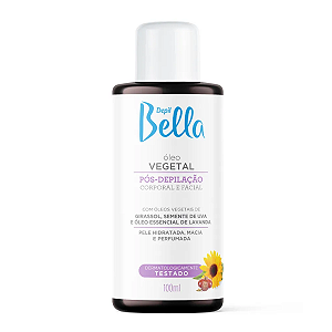 Óleo Vegetal Pós Depilação Corporal e Facial 100ml Depil Bella