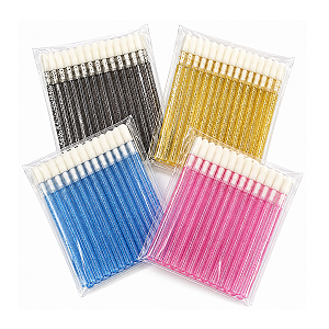 Aplicador de Batom Glitter Gloss 50un