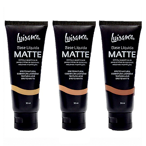 Base Líquida Matte 30ml Luisance