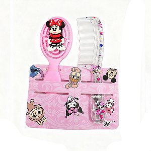 Escova de Cabelo e Pente Mickey Mouse
