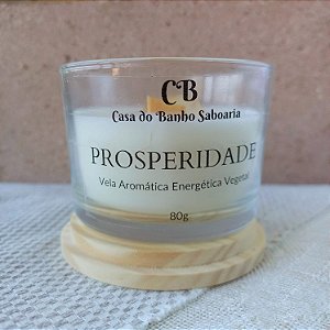 Vela Aromática Energética Prosperidade