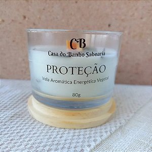 Vela Aromática Energética Proteção