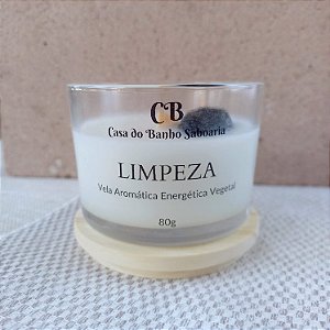 Vela Aromática Energética Limpeza
