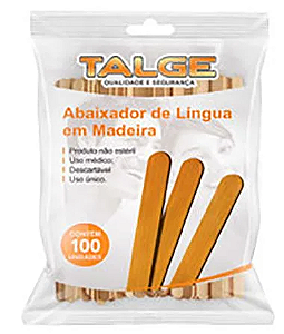 ABAIXADOR DE LÍNGUA TALGE C/100