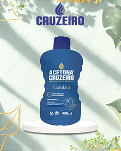 REMOVEDOR CRUZEIRO C/ACETONA 480ML