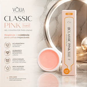 GEL CLASSIC PINK HARD 14G REFIL VOLIA
