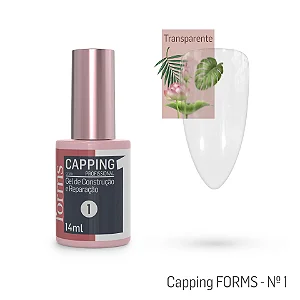 GEL DE CONSTRUÇÃO E REPARAÇÃO CAPPING 1 FORMS 14ML