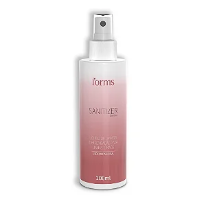 PREP SANITIZER HIGIENIZAÇÃO P/ UNHAS FORMS 200ML