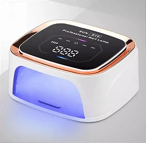 CABINE UV SEM FIO BATERIA SECAGEM UNHA GEL 36LEDS 108W D&Z