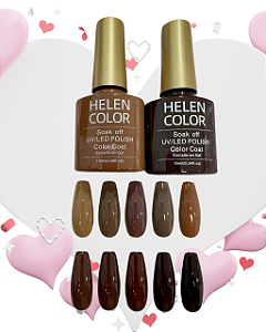 ESMALTE HELEN COLOR TONS NUDE 10ML