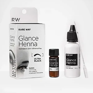 GLANCE HENNA ULTRA BLACK RARE WAY