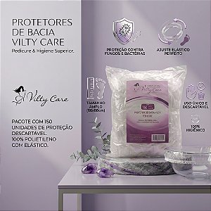 PROTETOR DE BACIA PEDICURE VILTY CARE