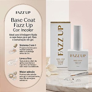 BASE COAT INCOLOR FAZZ UP 12ML