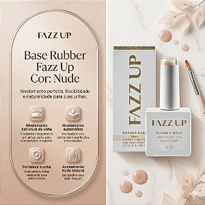 BASE RUBBER RECONSTRUTORA NUDE FAZZ UP 12ML