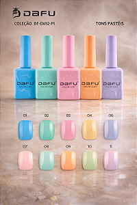 ESMALTE EM GEL UV DAFU 10ML CORES PASTEIS