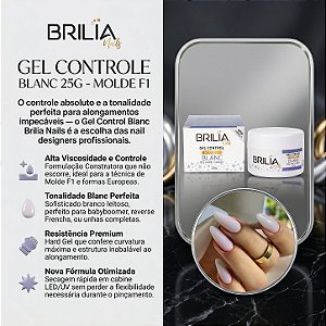 GEL CONTROL BLANC BRILIA NAILS 25G