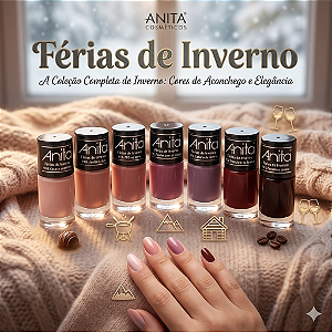ESMALTE COLEÇÃO FERIAS DE INVERNO ANITA 8ML