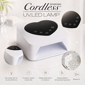 CABINE UV/LED PROFISSIONAL CORDLESS X20 72W SEM FIO