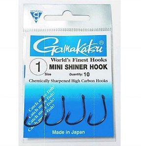 Anzol Gamakatsu Mini Shiner Hook