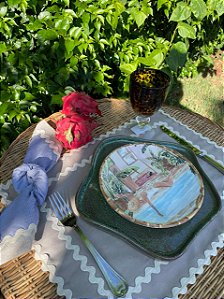 CONJUNTO PRATOS DE SOBREMESA COLEÇÃO KEY WEST IH