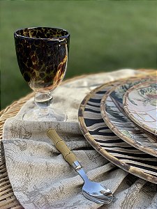 TAÇA ÁGUA COLEÇÃO ANIMAL PRINT IH