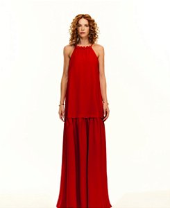VESTIDO COMO LAKE VERMELHO
