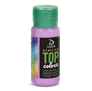 Tinta Acrílica Top Colors 60ml - 48 Hortênsia