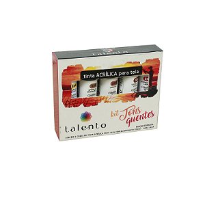 Kit Tons quentes 20ml  - 5 cores