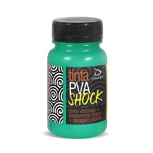 Tinta PVA Shock 100ml - Verde Vibrante 411