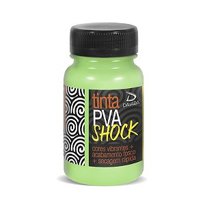 Tinta PVA Shock 100ml - Verde Refrescante 413