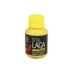 Tinta Laca Matte 80ml - 654 Amarelo Gema