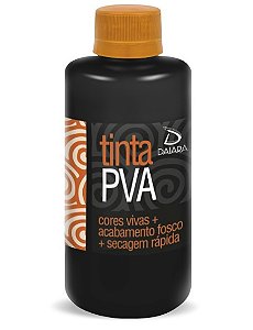 Tinta PVA Básica 250ml - Daiara Tons Escuros