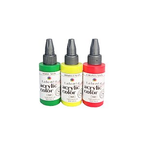 Tinta para Modelismo Acrylic Color 30ml - Neon - unidade