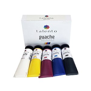 Kit Tinta Guache Artístico & Profissional com 16 cores - Loja oficial Daiara