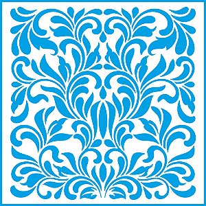 Stencil Ornamento Barroco STXX-070