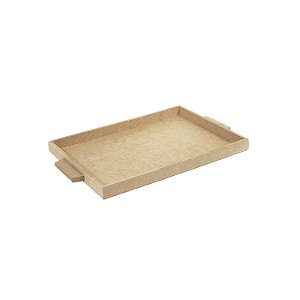 Bandeja Retangular MDF 30 x 20 x 2  cm