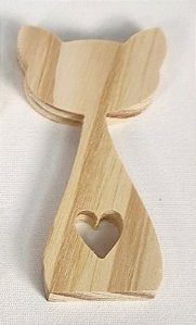 Aplique em Pinus Gato - unidade