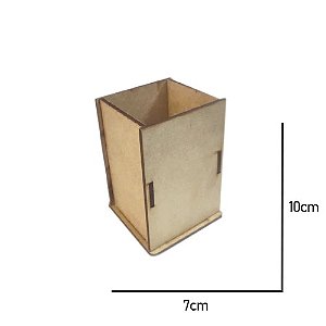 Porta Canetas/Lápis Liso em MDF