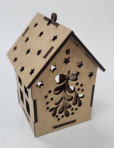 Casinha de MDF Galho c/Laço
