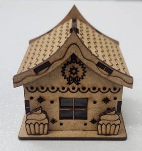 MIni Casinha de MDF Cupcake
