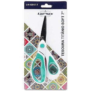 Tesoura Titânio Soft 7"