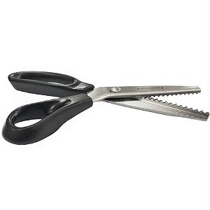 Tesoura de Picotar 23cm - Serrilhada