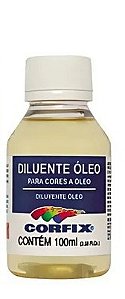 Diluente Óleo 100ml Corfix