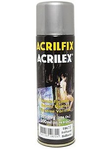 Verniz Spray Brilhante 300ml Acrilex - Acrilfix